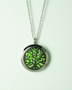 Necklace - Locket for Essential Oil - Tree of Life 2