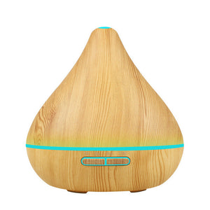 Air Humidifier Essential Oil Diffuser Aroma Lamp Aromatherapy Electric Aroma Diffuser Mist Maker for Home-Wood 300ml - Pure Bliss and Balance