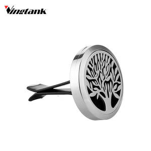 Tree of Life Air Purifier Car Outlet Perfume Clips Air Freshener Vent Clip Car Aromatherapy Essential Oil Fragrance Diffuser - Pure Bliss and Balance