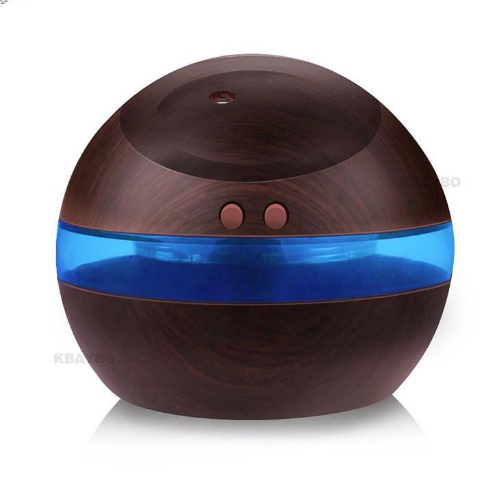 Mini Blue Backlight Humidifier Ultrasonic Humidifier Air Aroma Diffuser Mist Maker Essential Oil diffuser of Home and Car - Pure Bliss and Balance