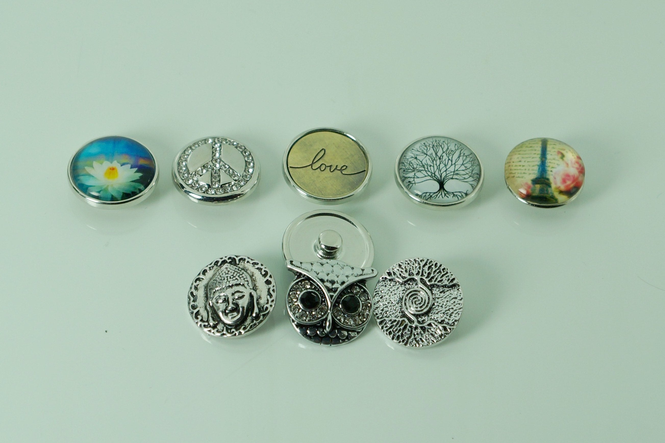 Bracelet - Snap Jewelry - Various Buttons