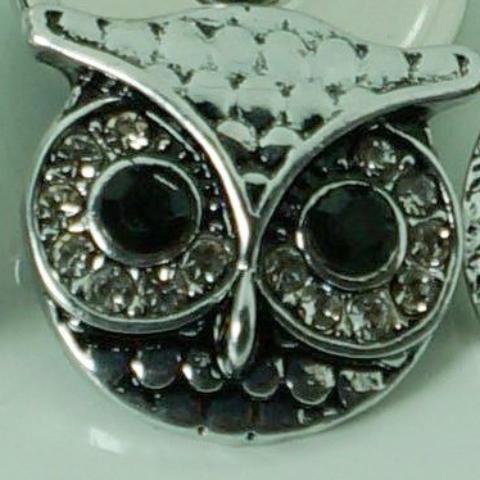 Snap Jewelry - Owl Button