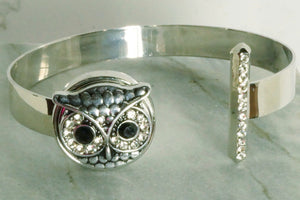 Bracelet - with Snap Buttons - Owl